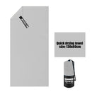 Quick Dry Sports Towel – Microfiber Fast Drying Super Absorbent Lightweight Towel with Cylinder Mesh Bag for Camping Hiking Swim