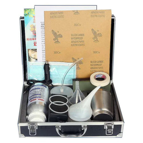 Car Headlight Restoration Polish Kit 800ML Liquid Polymer Auto Headlight Light Renovation Repair Evaporator Cup Workshop Tools