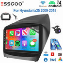 ESSGOO 9" Android 14 Display Car Stereo Radio GPS Navigation For Hyundai ix35 2009-2015 Carplay Android Auto SWC USB Wifi BT FM