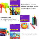 Mungyo Gallery Artists' Soft Oil Pastels, Professional Set of 12/25/48 Assorted Color, Water-Soluble Non-toxic Drawing Supplies