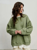 Wolfeel Oversized Hoodies & Sweatshirts for Women Autumn Winter Thick Warm Fleece Sweatshirt Girls Streetwear Loose Pullovers