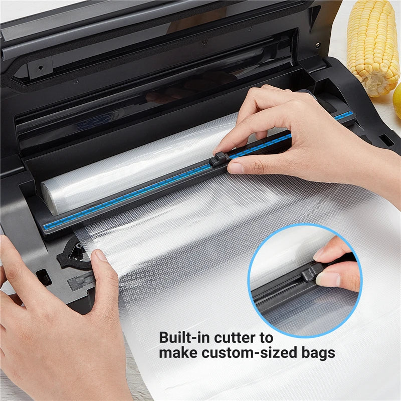 INKBIRD Dry/Moist/Pulse/Canister Modes Vacuum Packing Machines Ziploc Vacuum Sealer Food Preservation Kitchen Cooking Appliances