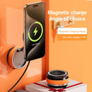 The MagDock | 15W Foldable Magnetic Wireless Car Charger for iPhone & Android