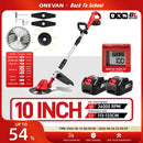 The Sward Sentinel | 4000W Brushless Cordless Lawn Mower & Grass Trimmer