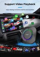 The Ambient Deck | CarlinKit Android 13 CarPlay AI Box with Qualcomm Chip