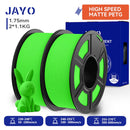 JAYO 2 Rolls 3D High Speed Matte PETG/PETG Filament 1.75mm 600mm/s Print Range High Flow Speedy PETG 3D Printer Filament for 3D