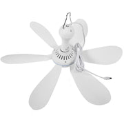 The Zephyr | USB-Powered Modular Ceiling Fan with 6 Detachable Blades