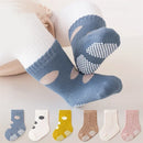 3Pair Newborn Baby Sock Children Boy Girl Kid Autumn Warm Breathable Non Slip Stocking Solid Fashion Socken Clothes Accessories