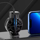 4 - 7 " universal mobile phone radiator for iPhone Samsung Android phone cooling fan Game cooling small fan