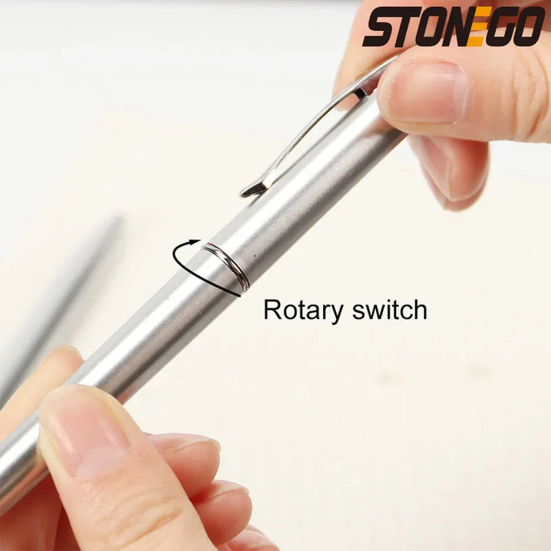 1PC Invisible Ink Pen Novelty Plastic Material Ballpoint Pens With Uv Light Magic Secret Ballpoint