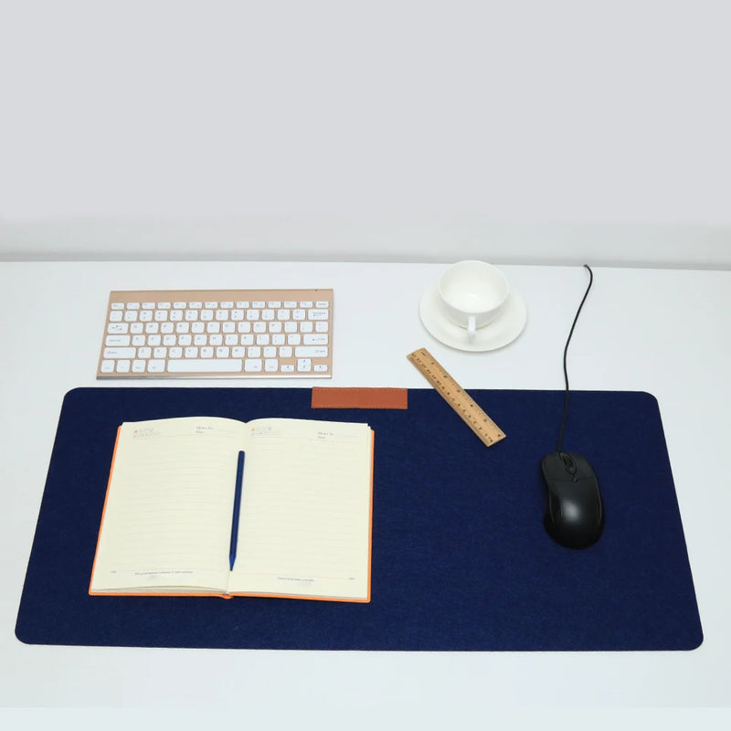 60X30cm Felt Mouse Pad Gaming Mouse Pad Table Mat Soft Foldable Laptop Keyboard Mouse Mat For Office Home Non-slip Pad