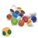 Montessori Educational Toys Smart Egg Shape Matching Easter Eggs Sorting Stacking Toy Games For Baby Kids Development 2 3 4 Year