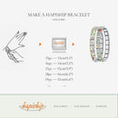 Hapiship 2022 Neue Mode Essen Hamburger Eis Anhänger Italienische Links Passen 9mm Armband Edelstahl Schmuck DIY Herstellung DJ585