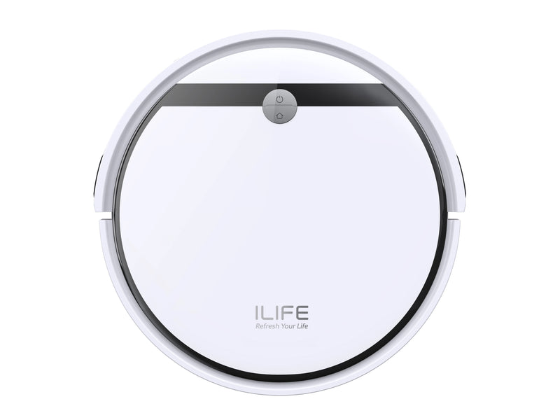 ﻿ ILIFE V2 Robot Vacuum Cleaner, 120 Min Runtime, Self-Charging Robotic Vacuum, Slim, Quiet, Ideal for Pet Hair and Hard Floors