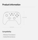 8Bitdo Ultimate 2C Wireless Controller for Windows PC and Android, with 1000Hz Polling Rate, Hall Effect Joysticks Gamepad