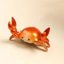Crab Pen Holder for Desk Weightlifting Crab Desk Phone Stand Decorative Table Decor Crabs Pen Storage Rack for Bedroom Living