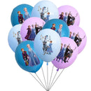 10/20pcs Disney Princess Theme Encanto Aurora Sleeping Beauty Balloon Baby Birthday Party Decoration 12inch Latex Balloon Set