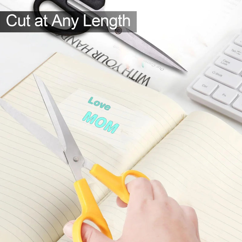 Thermal Paper Color On Clear Mini Printer Transparent Sticker Maker Small Pocket Printer Paper for Children DIY 57mm Photo Print