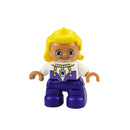 Big Size Action Figures City Princess Policemen Family Building Block Doll Character Accessory Assembly Toys for Children Gift