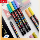 Jupai 1 STÜCK Acrylmarker Stifte Plumones 24 Farben Malerei Schreibwaren Keramik Glas Stoff Graffiti Wasserdicht Wasserbasiert
