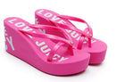 8cm 11cm Summer Wedges Flip Flops for Women Cloth Clip Toe Chunky Platform Slippers Woman Plus Size Light Non-slip Beach  Sandal