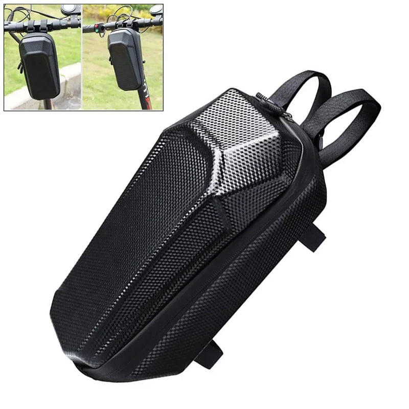 1pcs Electric Skateboard Bag EVA Hard Shell Waterproof Bike Front Handle Hanging Bags Scooter Accessories Cycling Storage Bag