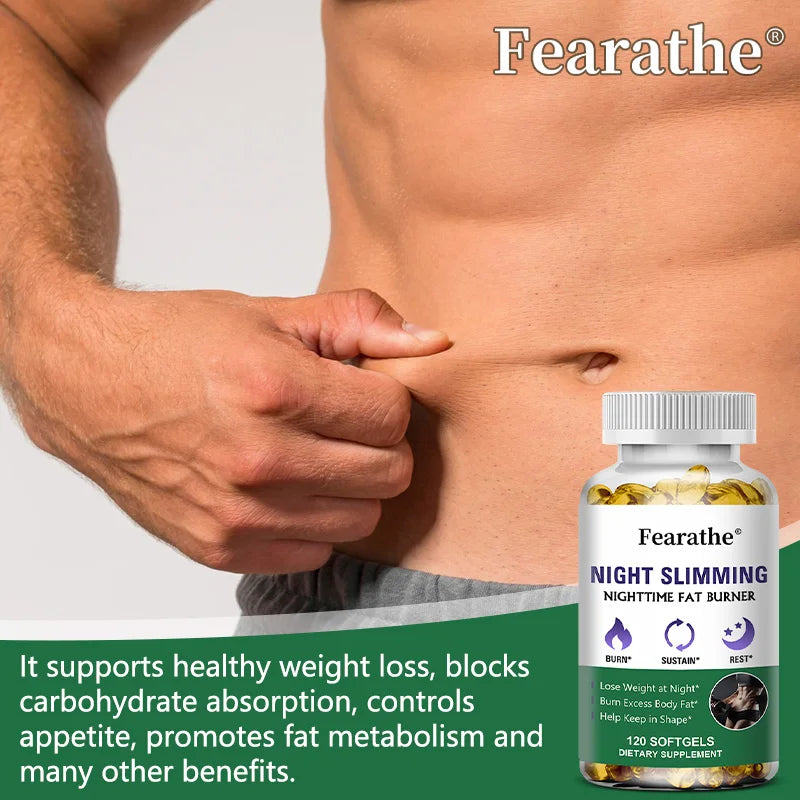 Night Fat Burning, Sleep and Weight Management, Eliminate Belly Fat, Promote Energy Metabolism, Suitable for Both Men and Women