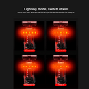 X-TIGER Fahrrad Rücklicht Wasserdichtes MTB Fahrradlicht USB Lade LED Fahrrad Rücklicht Flash Rückleuchte Sicherheits Warnlicht für Fahrräder