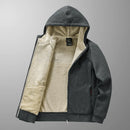 High Quality Male Warm Cashmere hoodies Men Sportswear Jackets Male sweatshirt Fleece Men's Jacket Winter Lamb Fleece hoody Mens