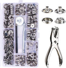15mm Canvas Snap Kit, Marine Grade Snap Fastener Stainless Steel Snap Buttons for Boat Cover,Sewing Leather products,Tent