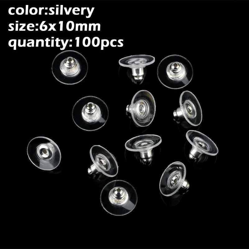 Stainless Steel Round Ball Post Earrings Stud Loops Earring Hooks Earplug  Fit Women DIY Earring Jewelry Making Christmas Craft