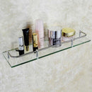 【Lifeideas】40/50/60cm Shelf Tempered Glass 6MM Thick Storage Organizer Wall Mounted Bathroom