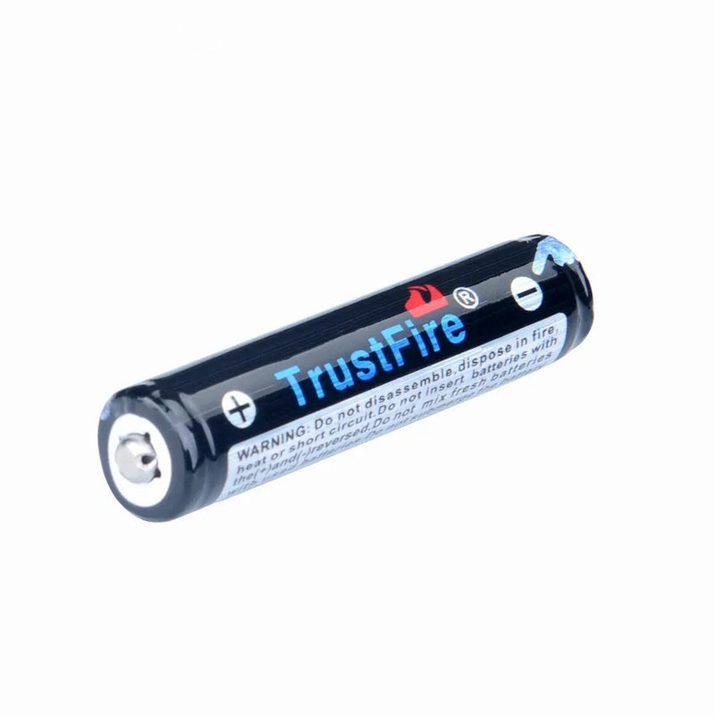 TrustFire 350mAh 10440 Lithium ion Battery 3.7V Rechargeable Flashlight Li-ion Cells AAA Real capacity For Toys Mouses Batteries
