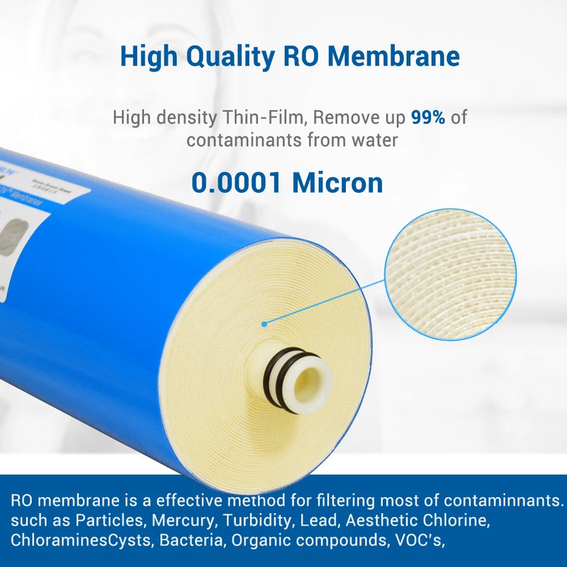 Reverse Osmosis Membrane 1000 Gpd 3113 RO Membrane Water Filter Replacement ULP3113-1000