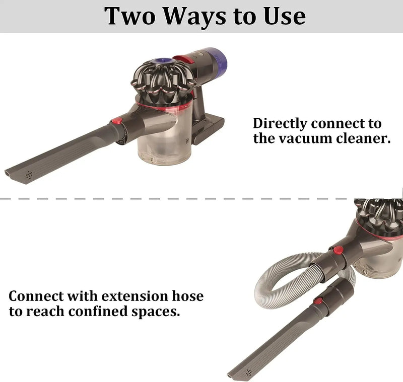 For Dyson V7 V8 V10 V11 V15 Cordless Vacuum Cleaner Crevice Nozzle Tool Floor Cleaning Spare Parts Replacement Accessories