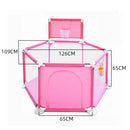 Safety Baby Playpen For Children Indoor Multiple Styles Toddler Barrier Fence Kids Playground Toys Park With Basketball Frame