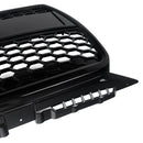 Bumper Grille Compatible For Audi A3 8P 8PA 2003-2008 RS Style Honeycomb Front Radiator Air Intake Mesh Grill Gloss Black