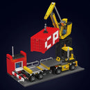 Mould King 12027 Technical Train Building Block Remote Control EMD SD40-2 Diesel Locomotive Model Assembly Car Brick Kids Toys