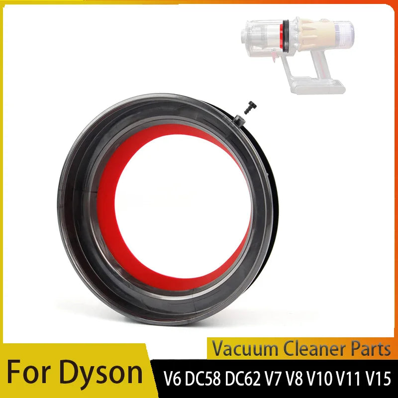 Dust Bin Top Fixed Sealing Ring Replacement for Dyson V6 V7 V8 V10 V11   V15 Vacuum Cleaner Dust Bucket/Dirt Cup Replacement Par