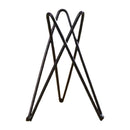 1 Pcs Air Plant Holder Metal Flower Pot Stand Geometric Iron Tillandsia Display Art