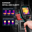 Mileseey TR256B TR256E IR Thermal Imager Camera 256*192 Resolution 7 Palettes with 2MP Visual Light 50HZ 13 Languages NETD 40mK
