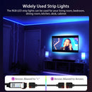 LED-Lichtleisten RGB 5050, 5V 1M-30M, 16 Millionen Farben, RGB, LED-Lichtleiste Musiksynchronisation, Farbwechsel für Party und Zuhause