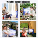 JKUOO Tower Fan Oscillating Fan, Desk Fan with 5-Speed Options,Quiet Cooling Bladeless Fan for Office Bedroom Home Desktop