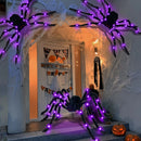 The Autumn Widow | Giant Light-Up Fuzzy Spider with 8 Lighting Modes