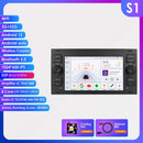 Hizpo Smart Car Systems for Ford Focus Mondeo Fiesta Transit Kuga C-Max S-Max Galaxy GPS Multimedia 2din Autoradio Carplay 7862S