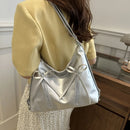 Fashion 2-in-1 Shoulder Bag Bowknot Backpack Large Capacity Outing Beach Bag Totes Bag Casual Underarm Bag Commuting Bag