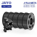 JAYO 3D Printer Filament PLA Series 1.75MM 5Rolls/10Rolls High Strength 100% No Bubble Neatly Wound for FDM DIY Gift Material