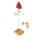 GATERON Mini i Switch Tactile 50g Force 5pin Pre Lubed Smooth Customized DIY Office Gaming Mechnical Keyboard