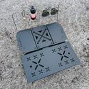 Aluminum Alloy Folding Table Top for Stanley Lunch Box 9.4L - Versatile Outdoor Camping Gear!