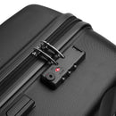 Kono Suitcase, Hard Shell ABS Luggage Travel Trolley Case with 4 Spinner Wheels and TSA Lock